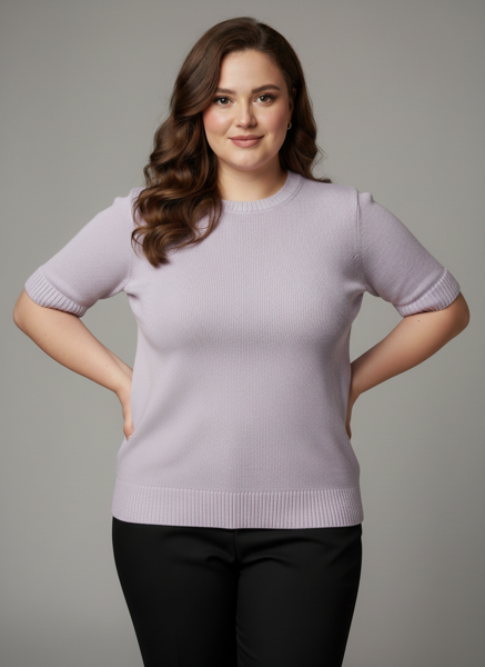 Джемпер с коротким рукавом